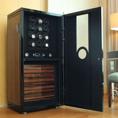 Billstone Tower 24 Macassar - Watch Winder