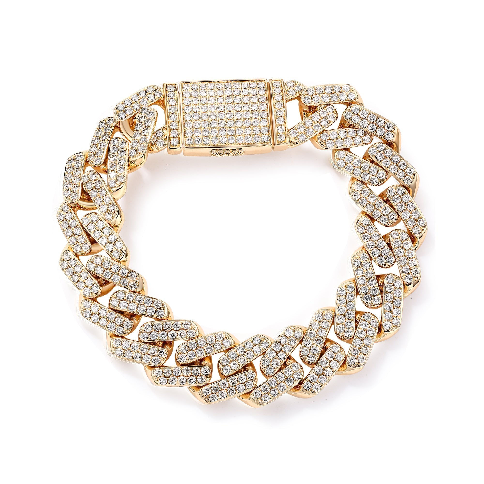 15mm Curbed Cuban Bracelet | CRM Jewelers