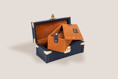 Petra Watch Case - Togo Dark Blue